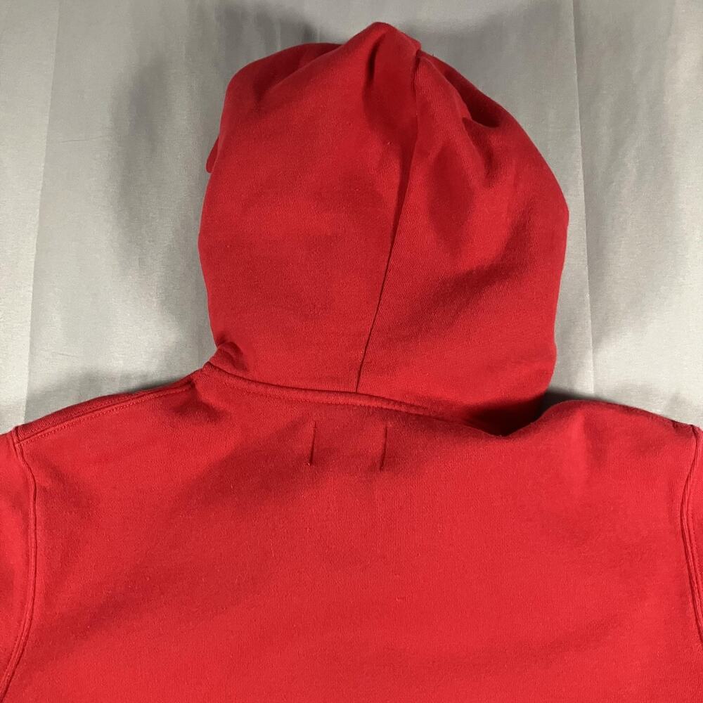 Team Canada Olympic Boys Hoodie Full Zip Red 14/16 Hudson's Bay Fleece Applique - Picture 8 of 8